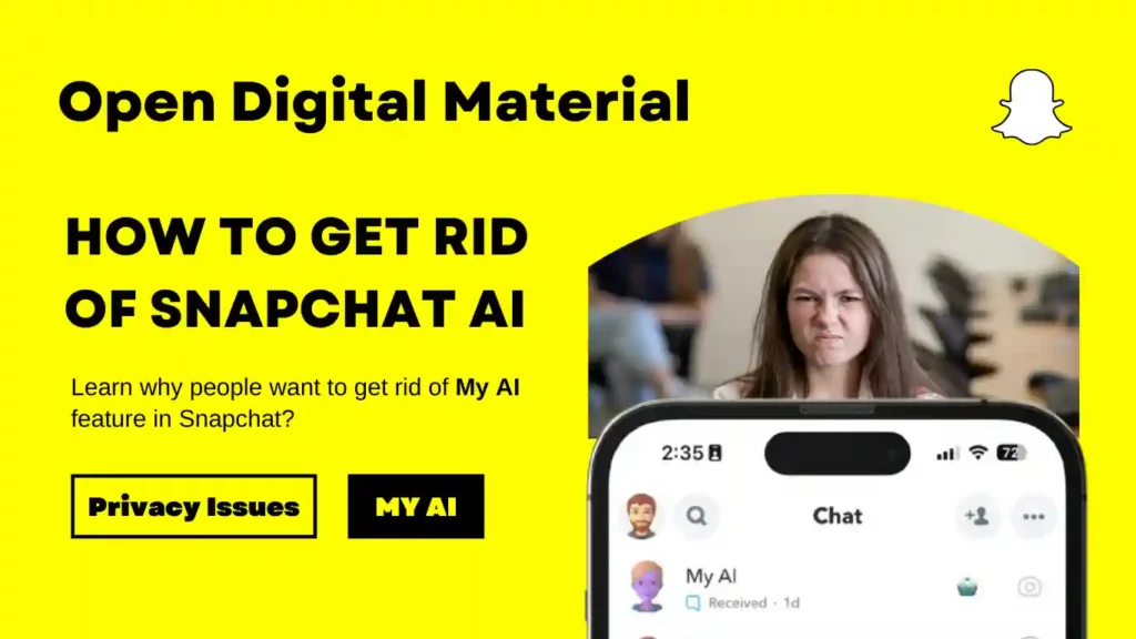 how to get rid of snapchat ai