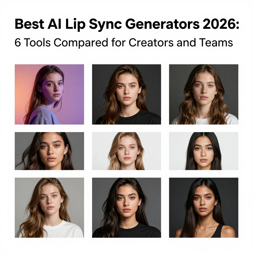 Best AI Lip Sync Generators 2026: 6 Tools Compared for Creators and Teams 6 Tools Compared for Creators and Teams